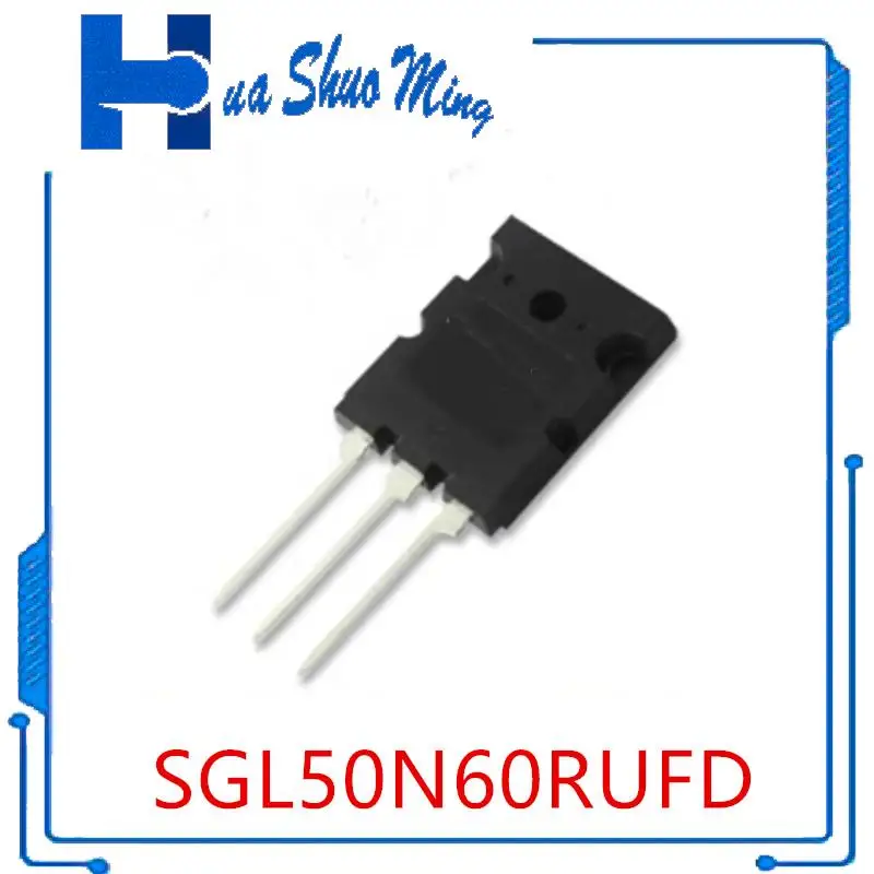 10Pcs/Lot  SGL50N60RUFD   G50N60RUFD G50N60-RUFD  TO-3PL