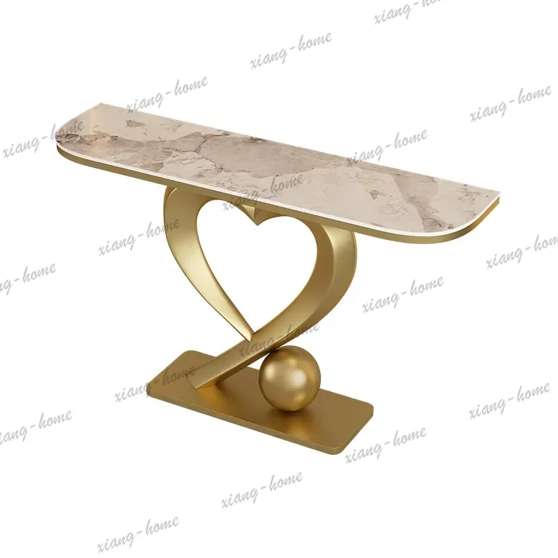 YJ Trendy Modern Console Table Simple Elegant Chic Nordic Luxury Entry Hall Table De Salon Living Room Furniture