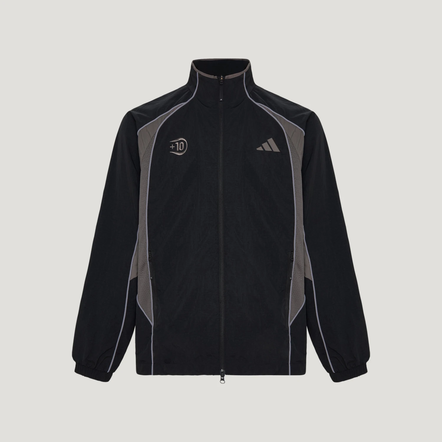 Adidas genuine men's casual stand up collar sports long sleeved jacket jacket KX2845