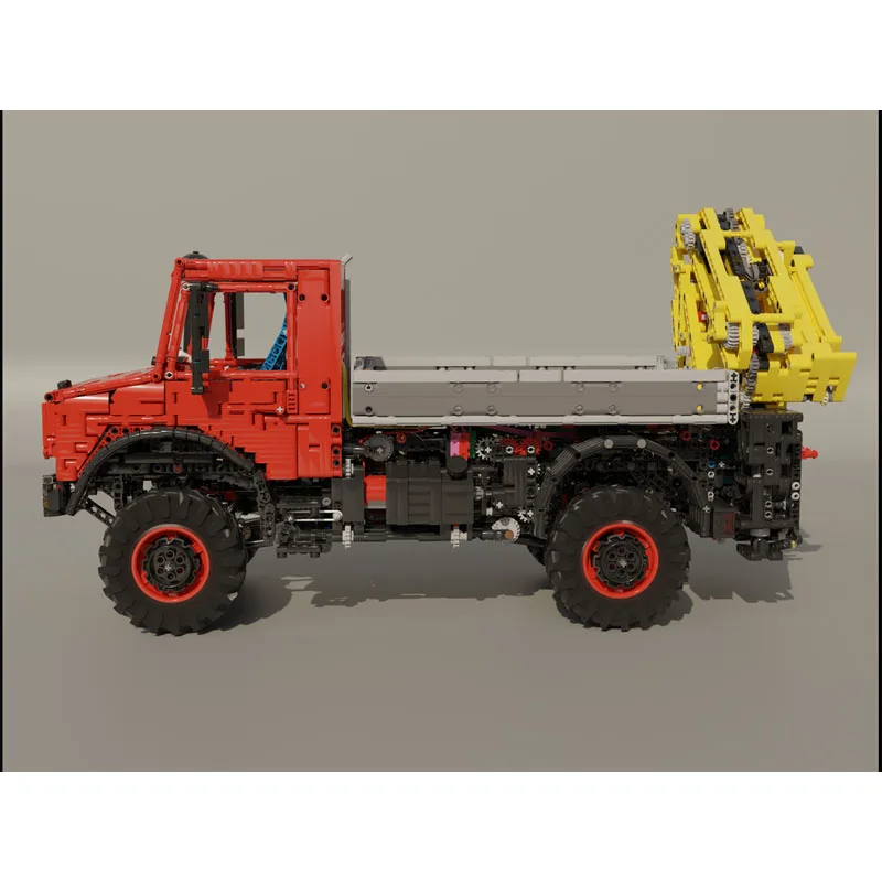 

MOC-215848 Грузовой транспортный грузовик U5023 с 16-скоростной коробкой передач с краном и кроватью 6360 Запчасти Игрушки для мальчиков и детей Подарки