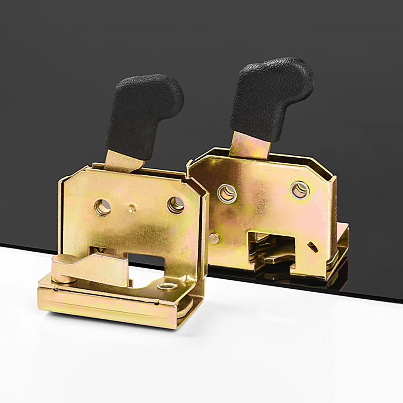 Griffschloss-Set für Gabelstapler / Traktor Türgriff-Schloss Lader-Türschlösser Metall-Türbeschläge Ersatz Sicherheits-Türgriffe – Detail 3