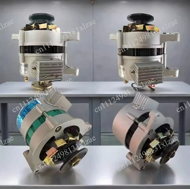 Pure Copper Permanent Magnet Generator - 12V/14V Constant Voltage DC Dual-Purpose for Tractor & Farm Vehicle Modification