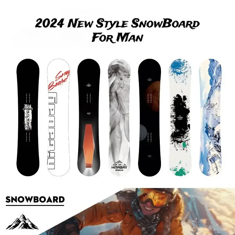 2024 Popular All Mountain Snowboard  Custom SnowBoard Outdoor Sports Supply Ski Board Kit for Man and Woman