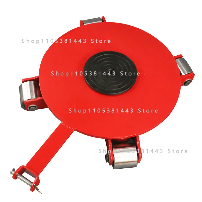 Heavy ground tank rubber steel wheel ground cow weight shifter rotating universal handling tank