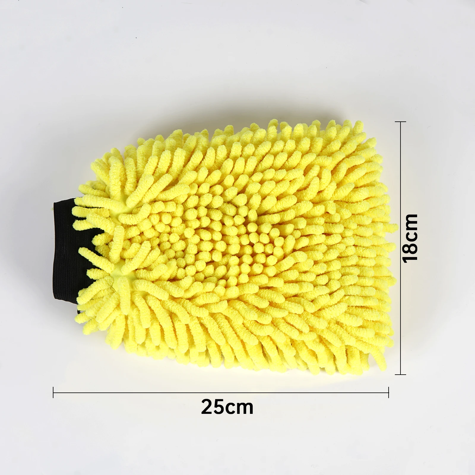 

MIKKUPPA Car Wash Mitt Microfiber - Double-Sided Chenille Scratch Free Mitt with Waterproof Inner for Car Washing Home Cleaning