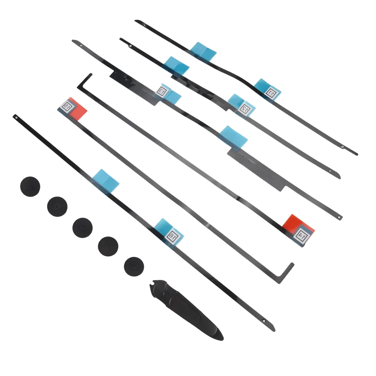 Kit de herramientas de apertura de cinta de tiras adhesivas LCD, rueda de apertura para IMac