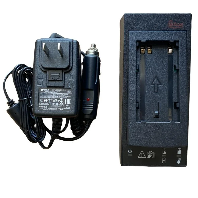 Carregador de Bateria para Leica Gkl211 Geb221 Geb211 Geb212 Geb222 Estação Total