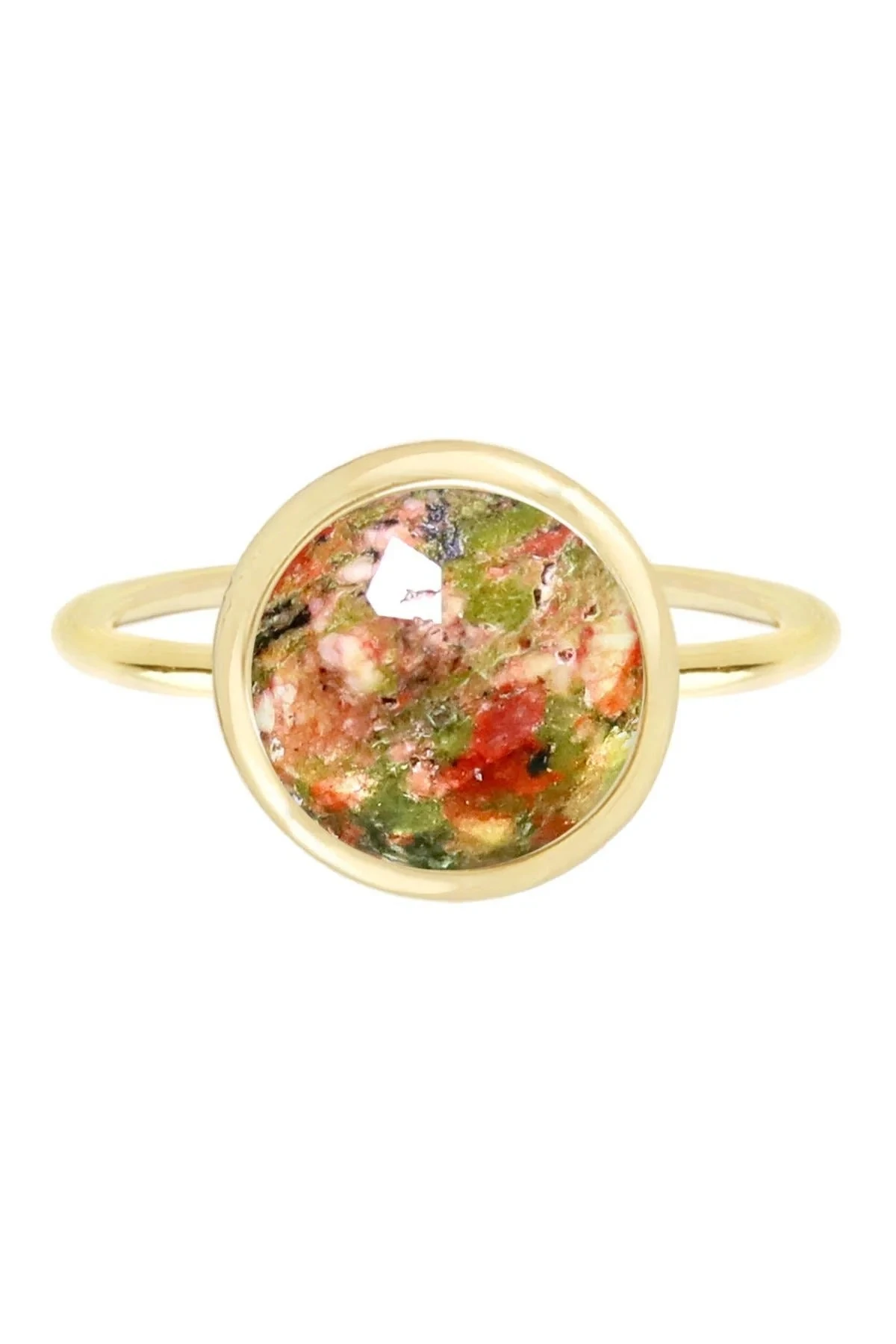 

Unakite Lollipop Ring Size 5-12