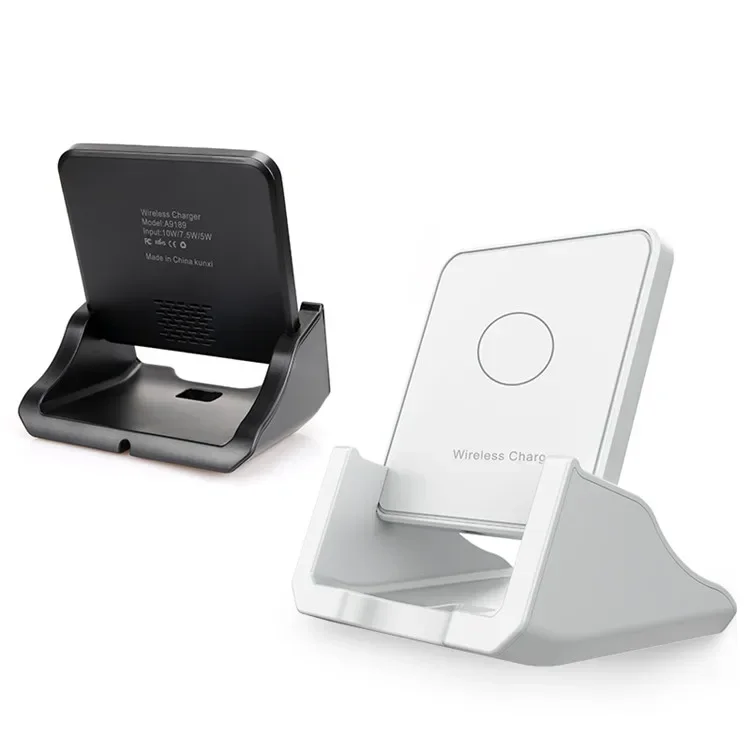 Universal 10W wireless charging pad mobile phone Desk QI Fast wireless charger stand
