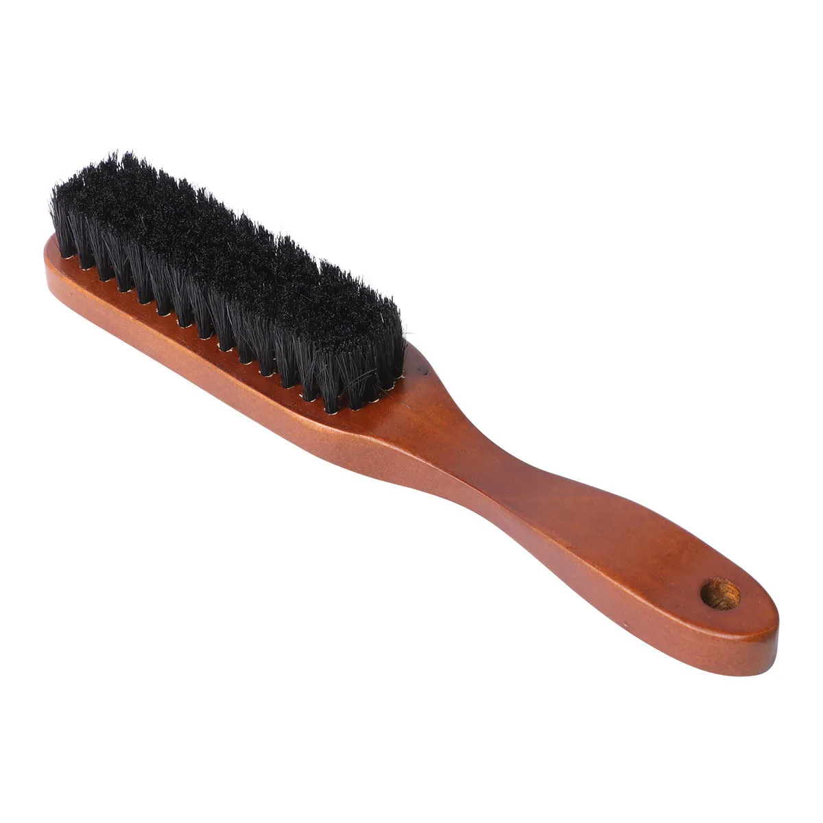 

1pc Beard Brush For Men Wooden Handle Portable Styling Pig Bristles Grooming Tool Small Travel Size Gift Beard Care Tool