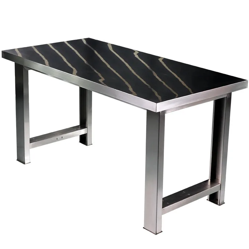 Shenyang Industrial Grade All Stainless Steel Workbench 201 Mirror Brushed Stainless Steel Laboratory Table Corrosion Resistant