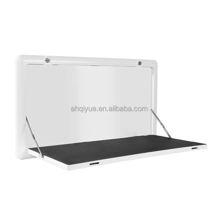 

Aluminum Folding Picnic Table RV Caravan Side Storage Rack Camping Table with LED Lights