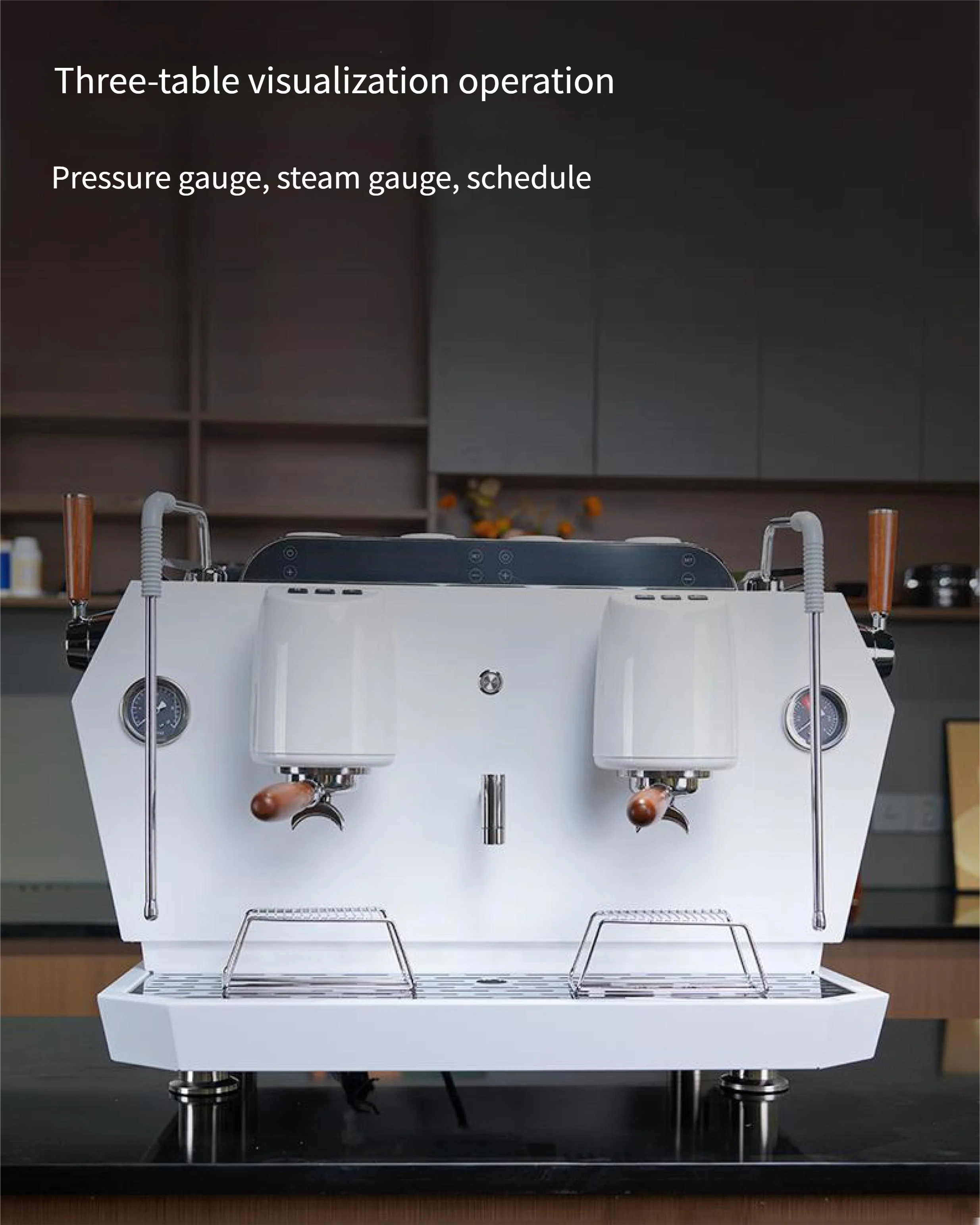 Factory Direct Price Electric Stainless Steel Rocket Espresso Machine Rotary Pump Professional Barista Coffee Machine 9 Bars