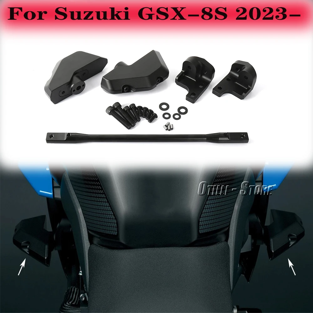 

For Suzuki GSX-8S 2023-2024 GSX8S GSX 8S engine anti fall protection POM protective cover frame collision slider motorcycle acce