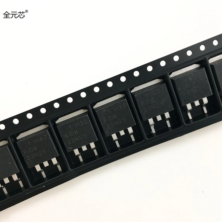 1PCS-50 PÇS/LOTE FDB33N25 PARA-263 comumente usado MOS cristal Líquido transistor de efeito de campo
