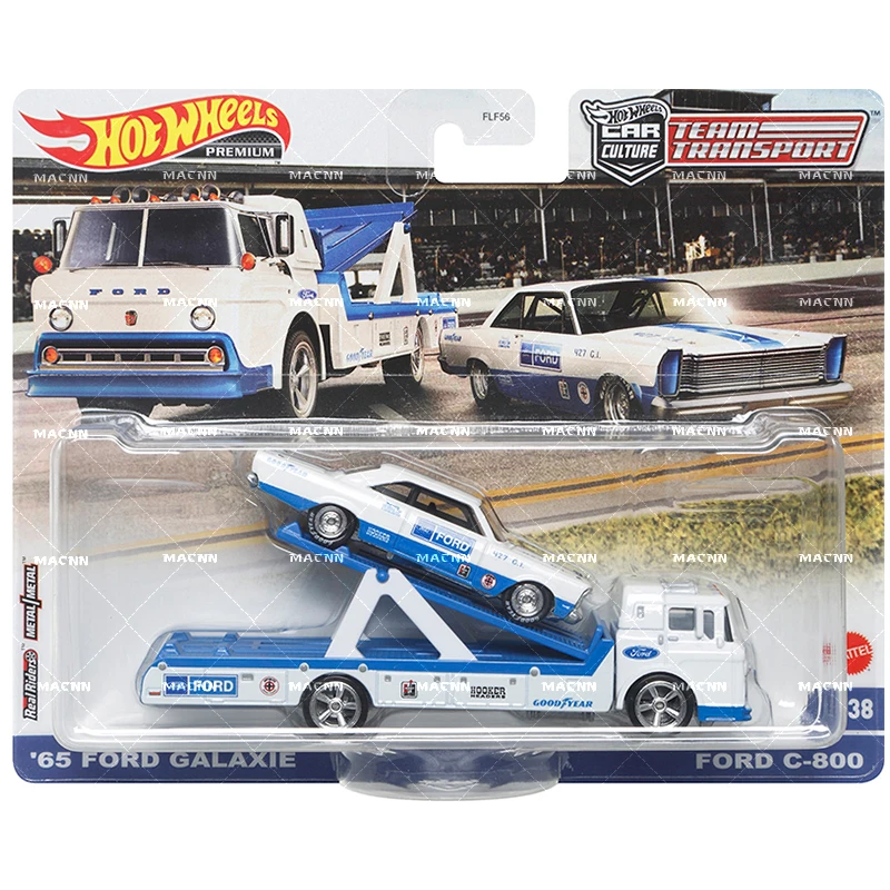 Originali Hot Wheels Car Culture Premium pressofuso 1/64 modelli Team Transport Advan Metal Vehicle Collector Toys for Boys Truck Bus