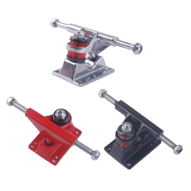 1Pair Skateboards Wheel Bracket Hardware Bracket Bridge Base Skateboards Truck Impact Resistance Aluminium Trucks