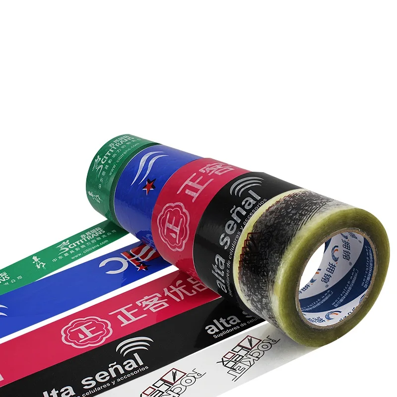 Customized productBranded custom logo printed packing tape with company logo