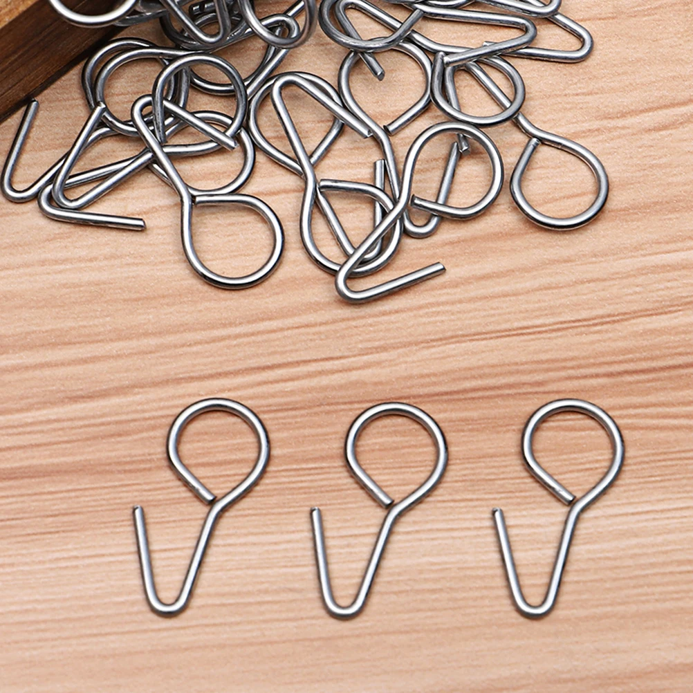 

100Pcs Car Seat Cover Hooks Clips Easy Install Fixing Vehicle Seat Cushion Installation Hangers Accessories S Hooks