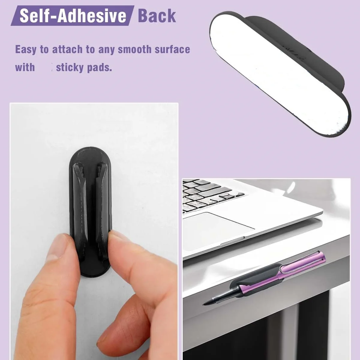 الإبداعية ذاتية اللصق حامل القلم الرصاص القلم رف مكافحة خسر مكافحة السقوط تخزين كليب ل قلم حبر جاف هلام القلم ماركر مكتب عمل الوصول