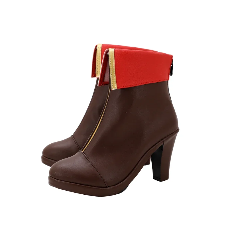 

MN1 Vtuber Hololive Houshou Marine Cosplay Shoes Boots Halloween Cosplay Shoes Adult Women Girls8/yG