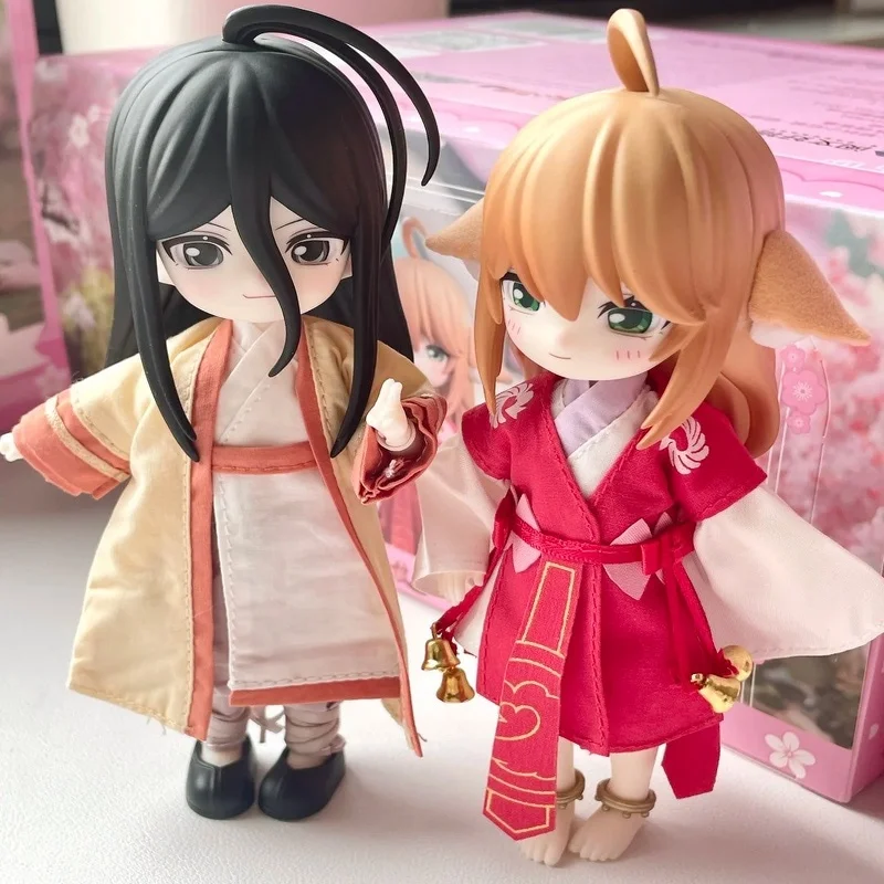 

Genuine Fox Spirit Matchmaker Marriage Token Series Bjd Blind Box Action Figures Anime Peripheral Doll Mystery Box Toys Gift