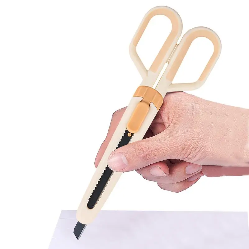 

Craft Scissors For Adults Craft Scissors House Scissors Desk Scissors Multipurpose 2 In 1 Cutting Tool Paper Scissors Sewing