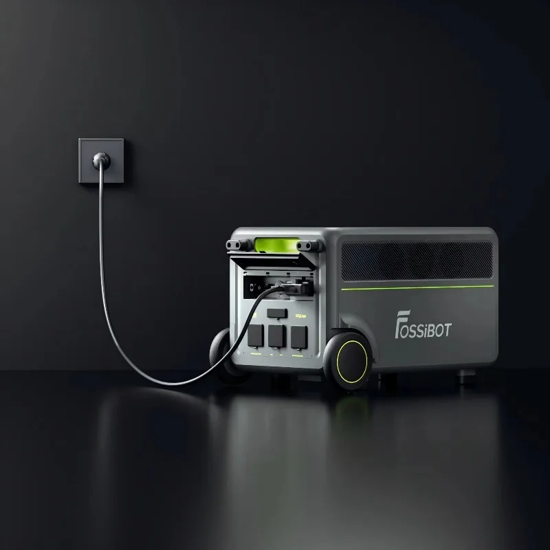 【Хит продаж】Портативный внешний аккумулятор Fossibot F7200 для улицы, 3000 Вт, 7200 Вт, емкость 5222.4 Вт·ч, поддержка зарядки от солнечных панелей, LiFePO4, аварийный портативный источник питания