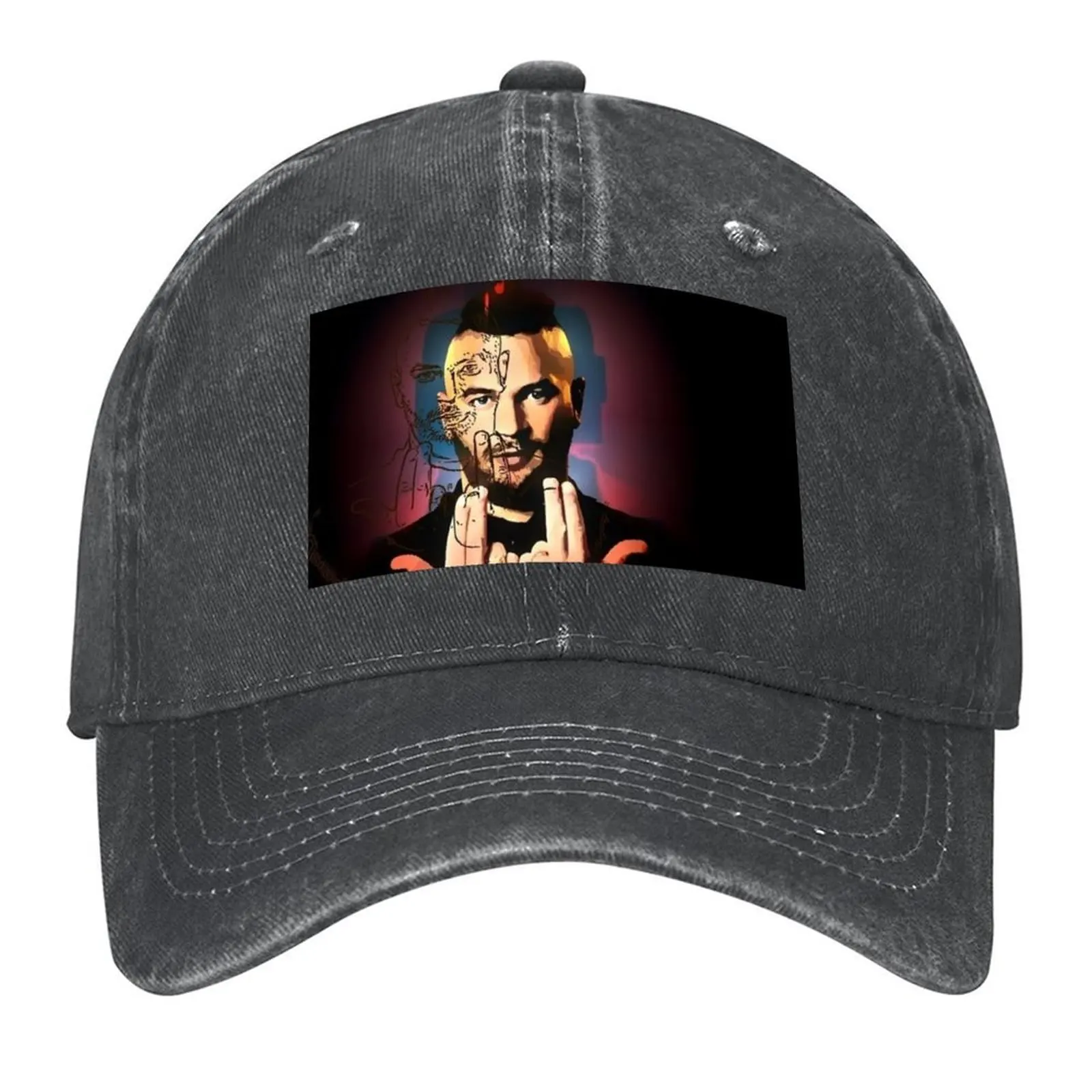 

JUL CARTOON RAP MARSEILLAIS Baseball Cap Golf Hat men's big size hat New In The Hat Fashion Beach Women's 2025 Men's