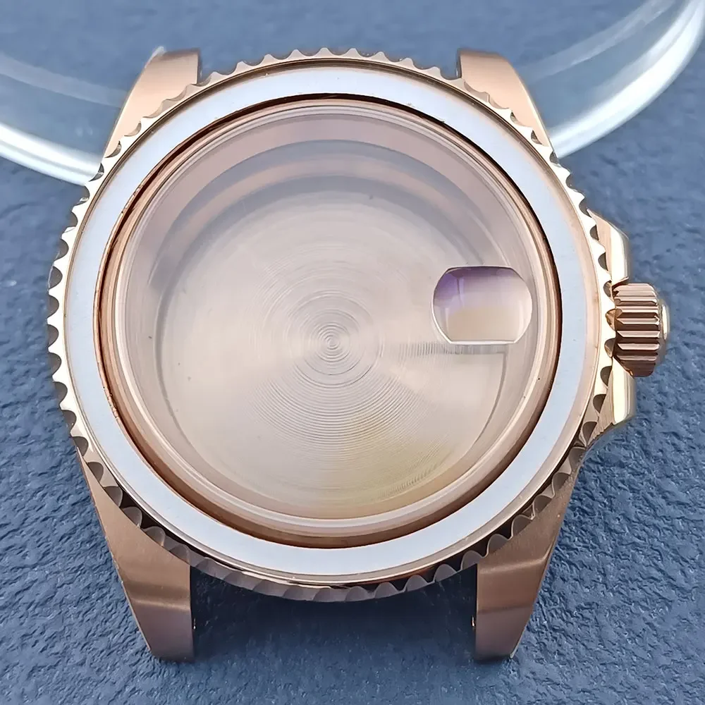 

watch case fit NH34 NH35 NH36 movement 316L stainless steel sapphire crystal magnifying glass watch parts Watch accessories