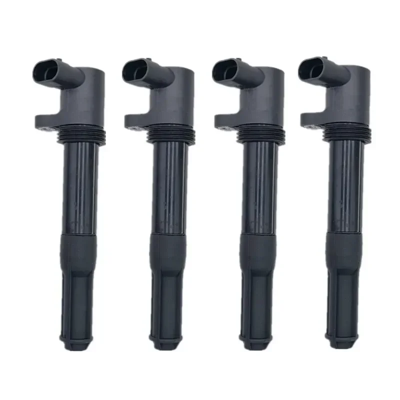 4PCS 46777288 55246099 Ignition Coils For FIAT 500 GRANDE PUNTO BRAVO DOBLO PANDA ALFA ROMEO MITO LANCIA YPSILON MUSA 504142675