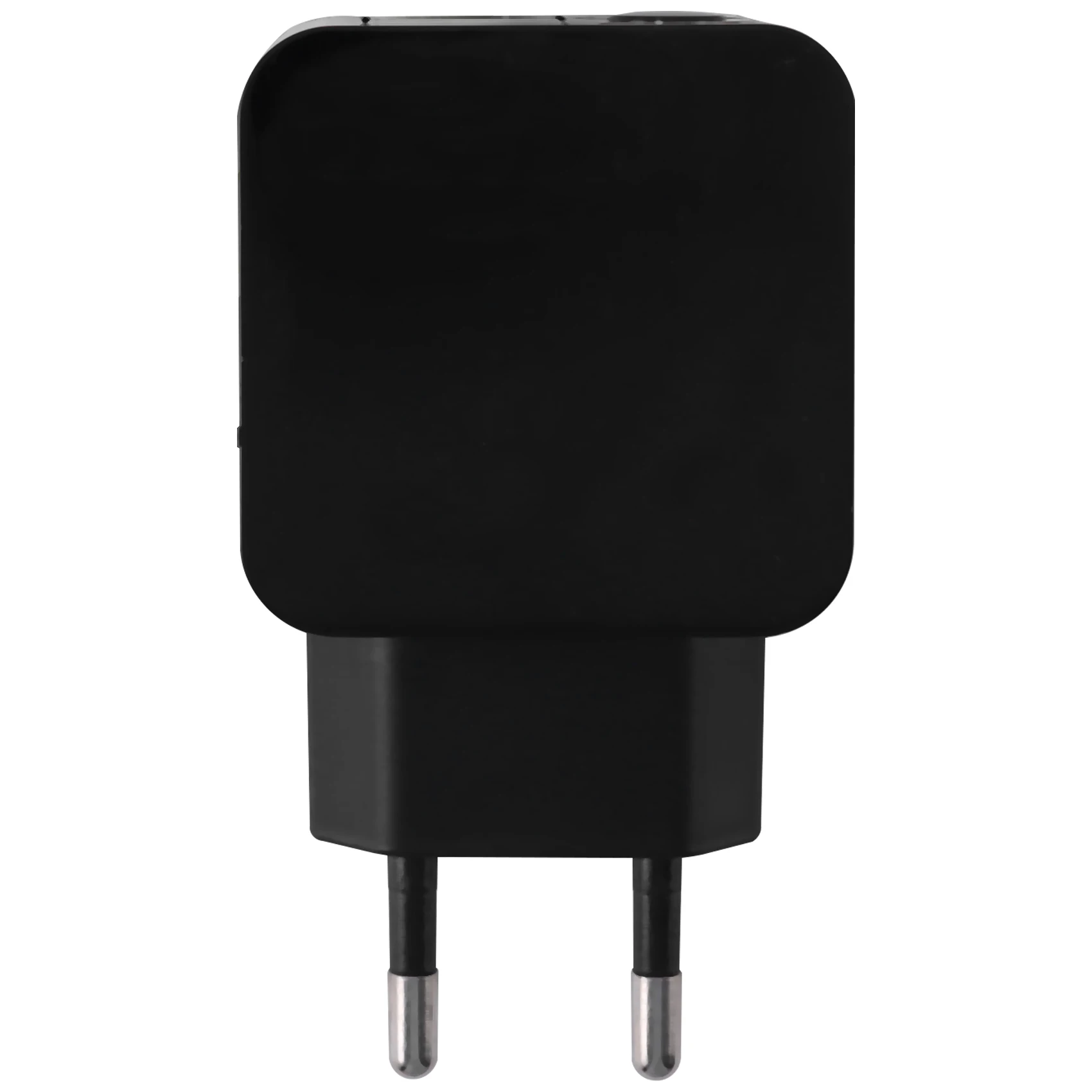 N91R-LCD Display 2.4A 2-Port Dual USB Universal Smart Wall AC Power Adapter EU Plug