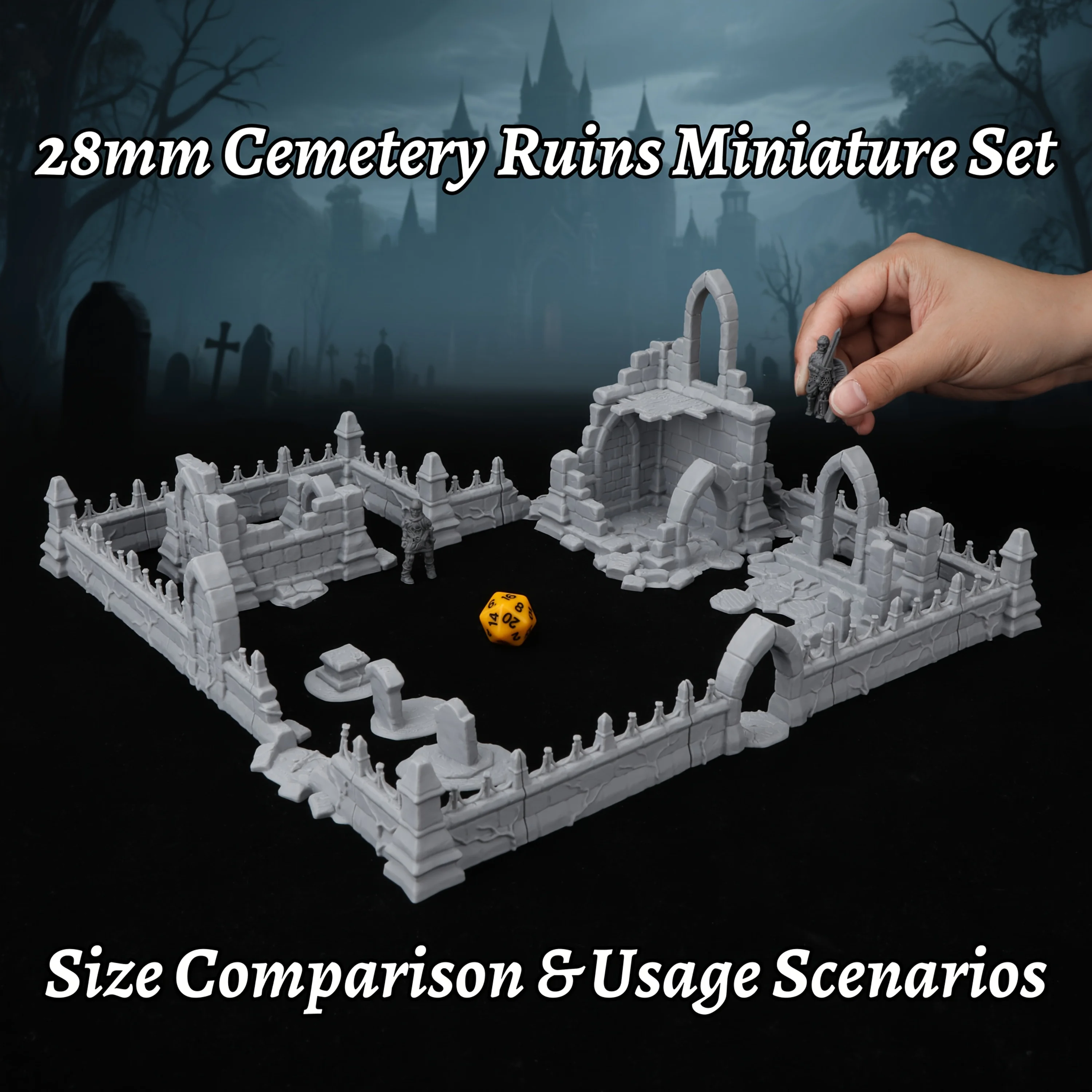 Set de Terreno en Miniatura de - Board Game Rpg reseña y precio