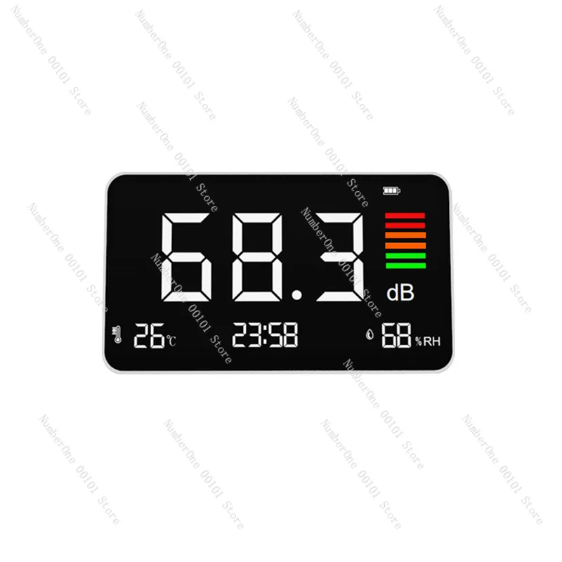 Desktop Environment Monitor with Noise Temperature Humidity Meter