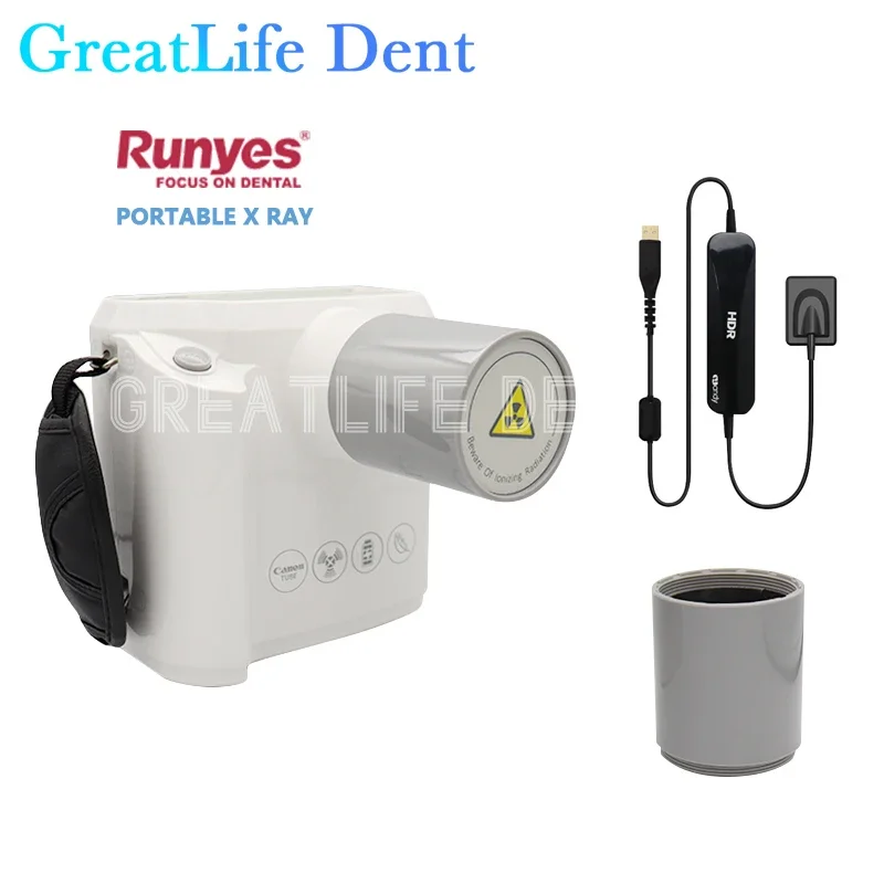 Meksiko RU EU dalam stok, mesin sinar X gigi Greatlife, Densor Digital frekuensi tinggi, kamera sinar X Dental Rayer portabel