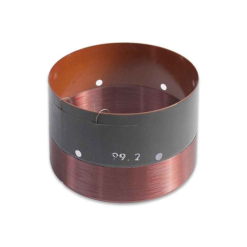 99.2mm DJ Speaker Woofer Voice Coil 1400/2000W Peak Bass Subwoofer Repair Parts With Copper Wire Glass Fiber Former