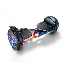 10 Inch Bluetooth Music Led Light Two Wheel Smart Self-balancing Scooter cheap electric hoverboard for kids