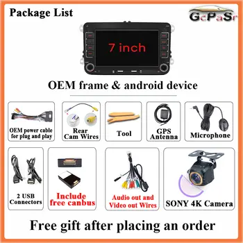 10 最佳銷售 安卓車用收音機高爾夫5 - №7