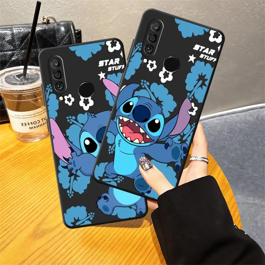 حافظة لهاتف هواوي P20 Lite 2018 P20 P40 Lite P30 P20 Pro P Smart 2019 من ديزني ستيتش