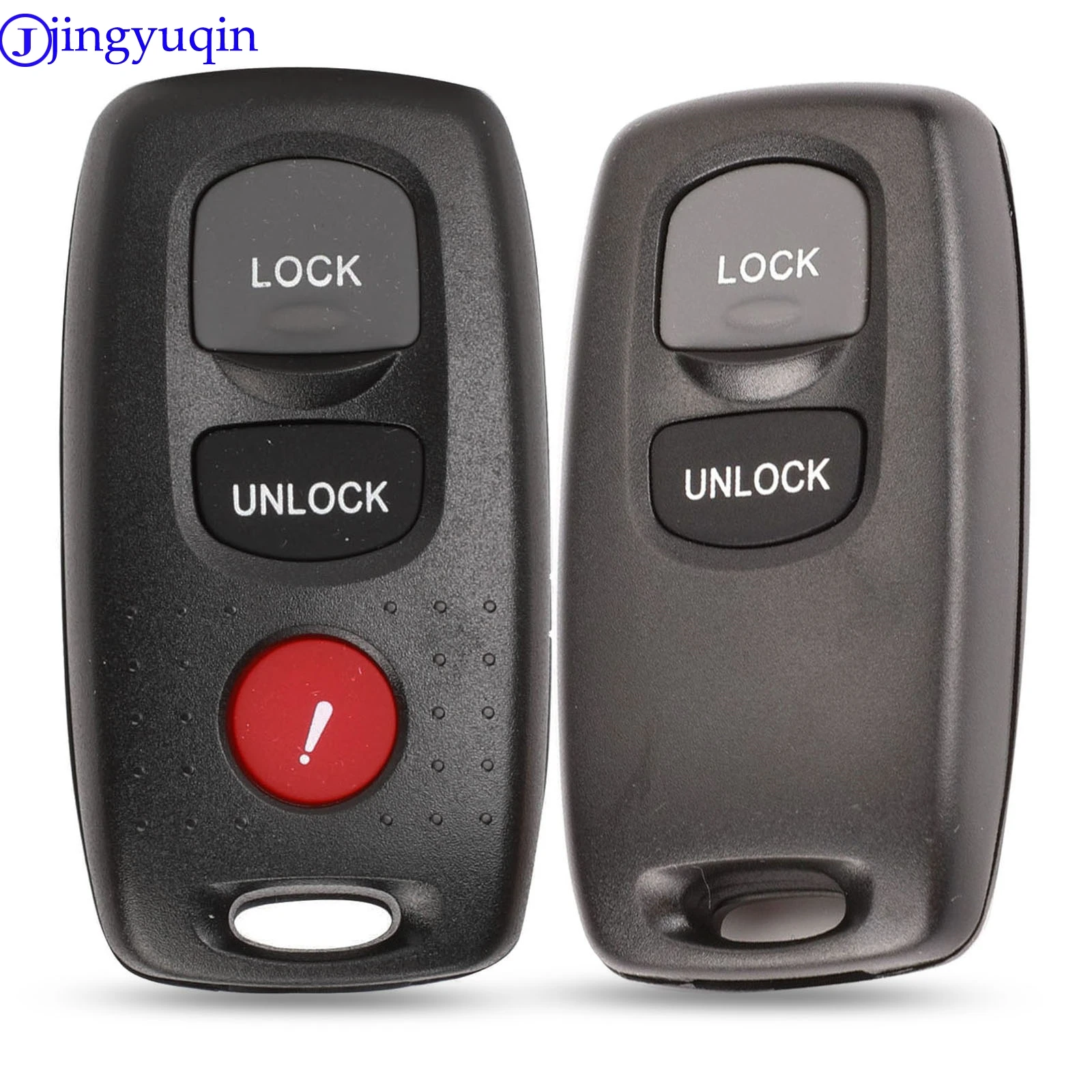 

jingyuqin 10ps 2/3B Remote Key Case Shell Cover for Mazda 2 3 6 323 626 Key Blank Keyless Entry Fob Car Key