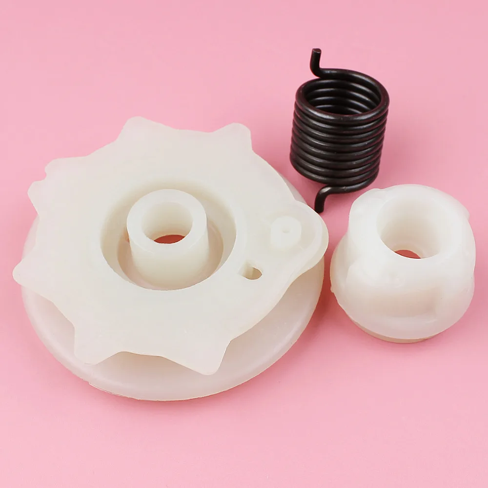 Kit de resorte de buje de polea de rebobinado de retroceso para Husqvarna 137, 142, 235, 235E, 236, 236E, 240, piezas de repuesto de motosierra