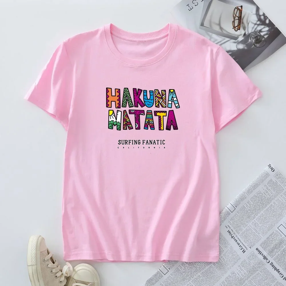 Short Sleeve Tee Plus Size Women T-shirt 100% Cotton Woman Clothing New Graphic T Shirts Female Tshirt Women\'s Summer Top