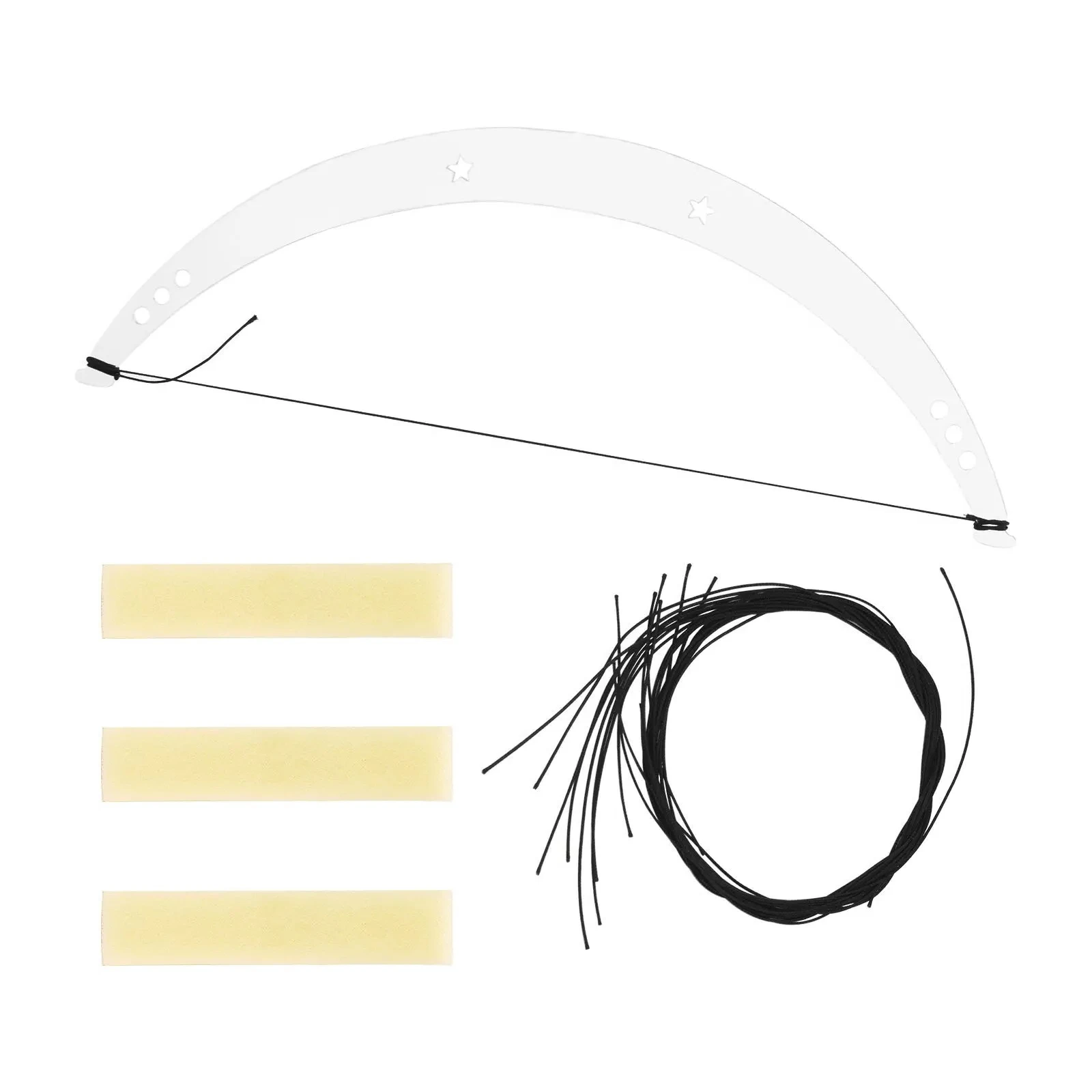 

Semi Permanent Bow Auxiliary Dyeing Liners Arrow Line Ruler Set Acrylic Thread Positioning Makeup Eyebrow Microblading Mapping