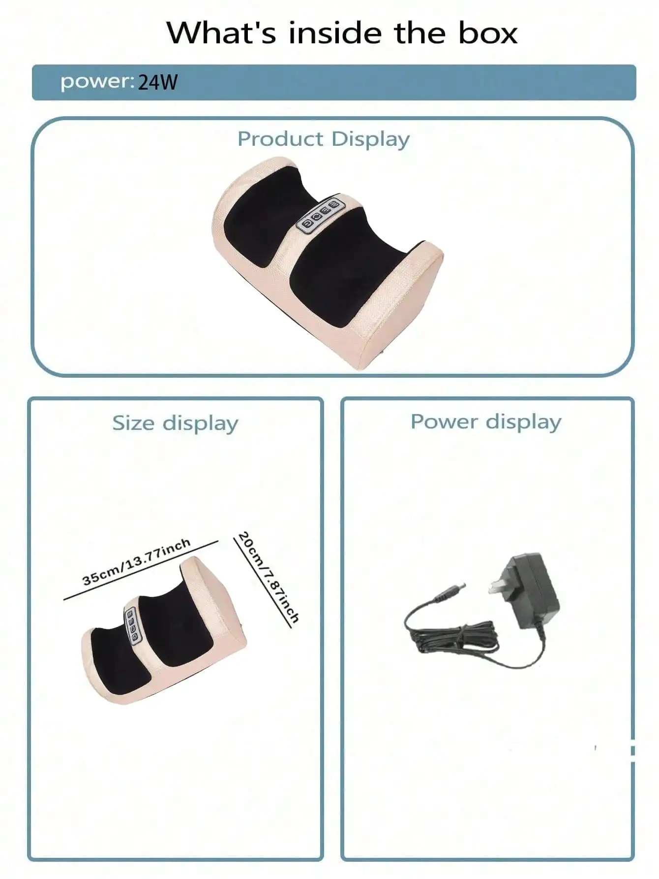 2026 المنزل استخدام الكهربائية مدلك قدم العلاج الحراري آلة تدليك القدم العلاجية العجل كتلة المكونات في بالطاقة #5