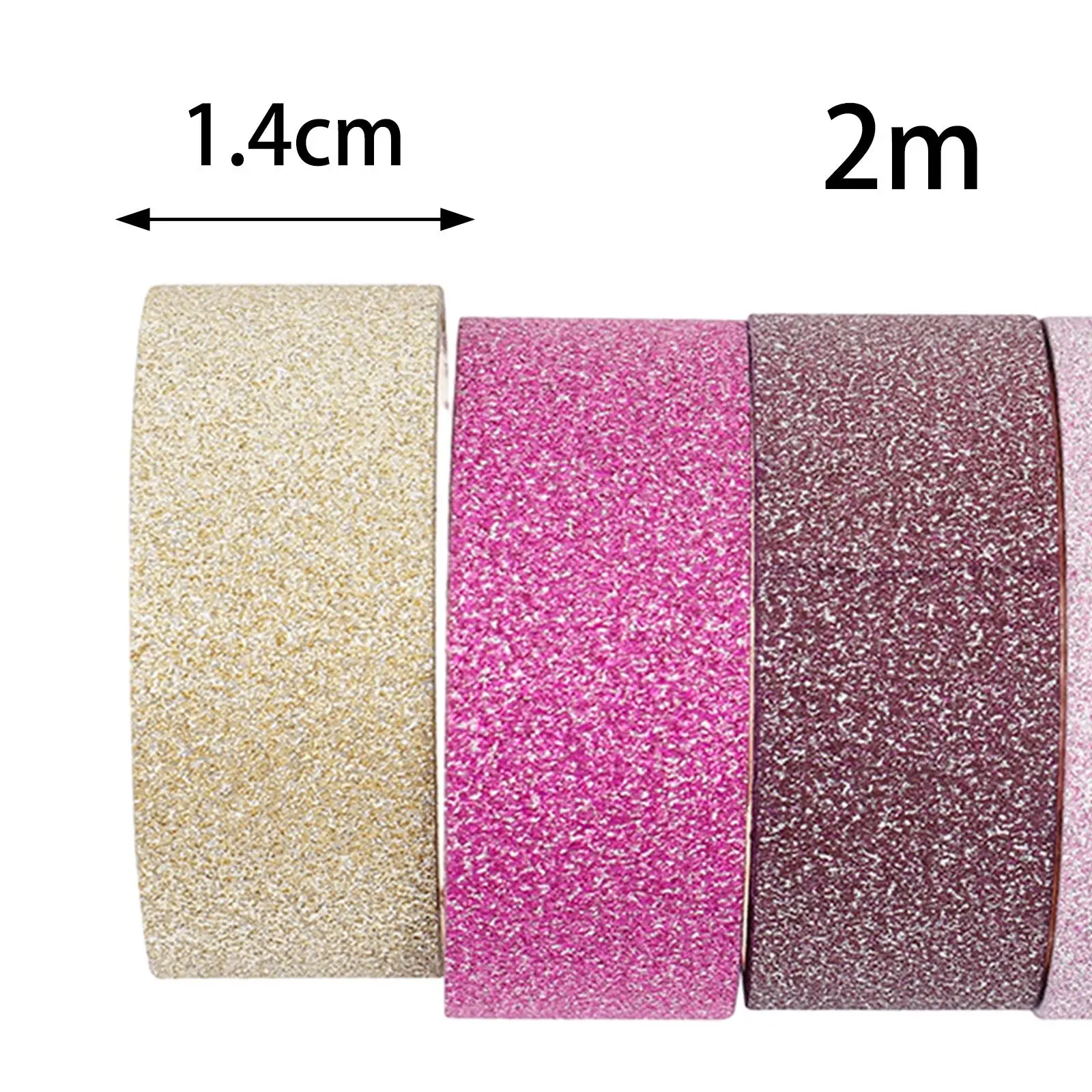 10Pcs Valentine's Day Tapes Masking Tape for Gift Packaging Card Making