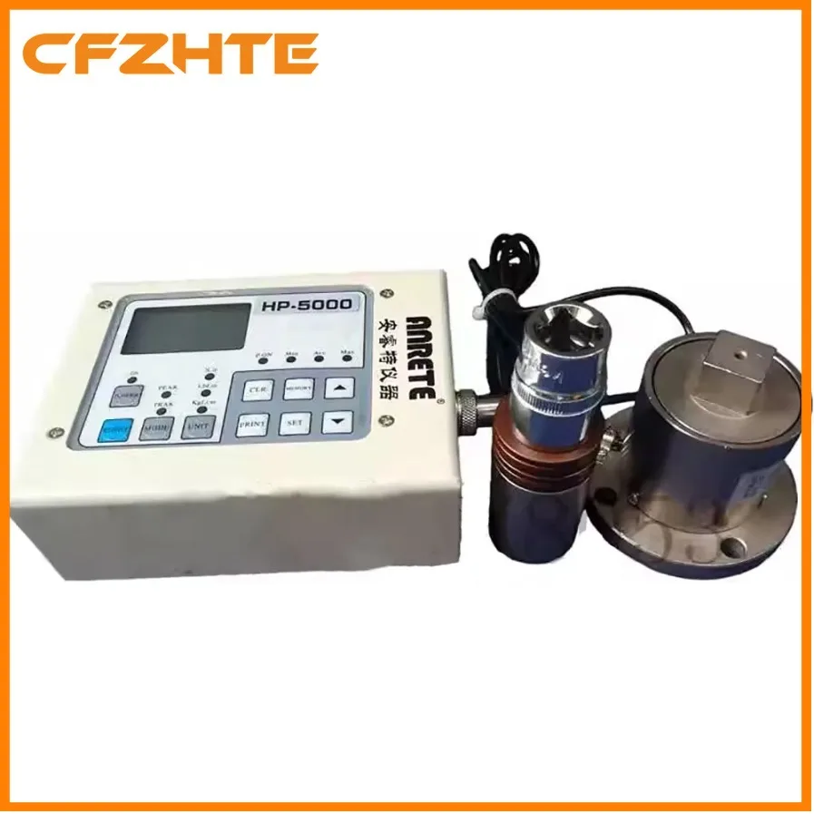 HP-5000 Split High Torque Tester, 5000N.m High Speed Impact Torque Meter for Electric Drill Calibration Wind Batch Tool