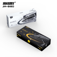 JAKEMY JM-8180 Precision Screwdriver Kit Magnetic Slotted Torx Bits Screwdriver Repair Set for Mobile Phone/Computer/Camera
