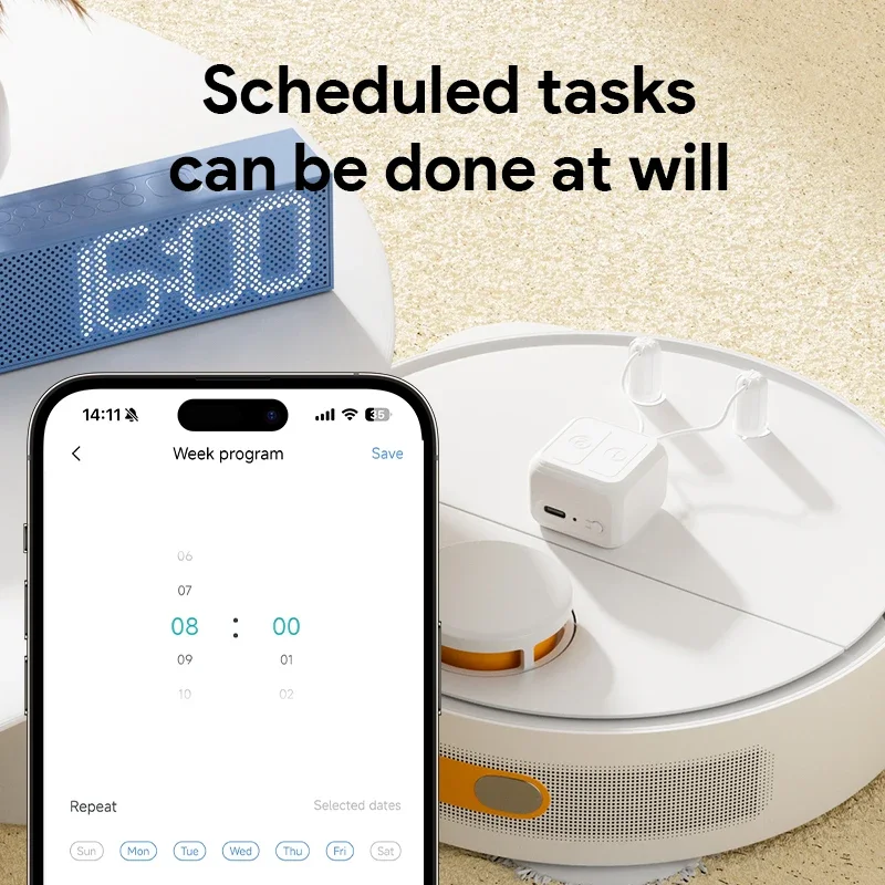 Tuya Fingerbot Touch Wireless Screens Touch Switch Robot Remoter With Alexa Google Home Voice APP Voice Control  Assitant