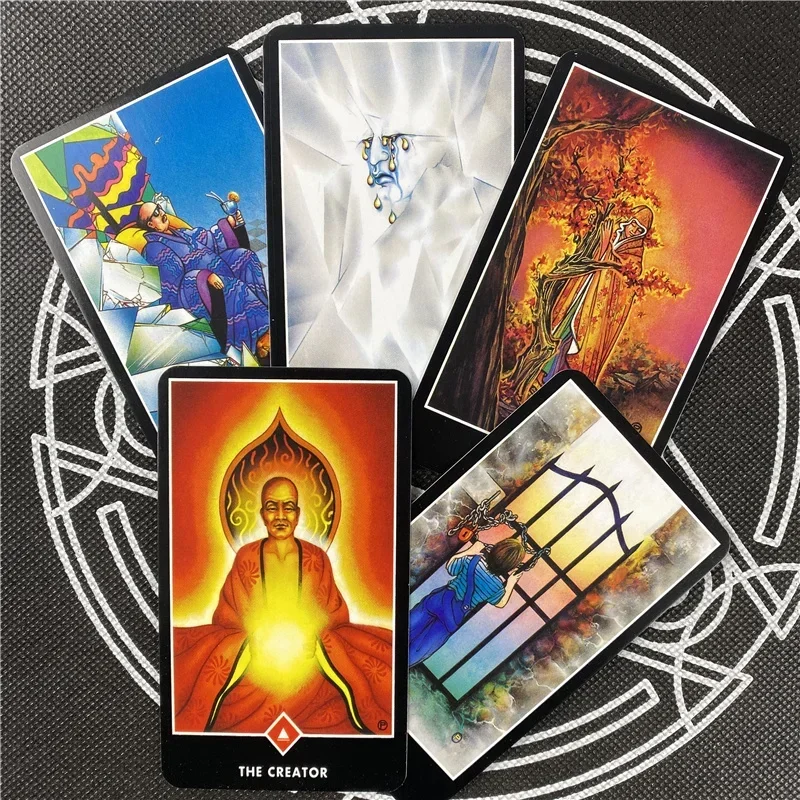 بطاقات Osho Zen Tarot الجديدة دليل PDF النسخة الإنجليزية لعبة Oracle Deck Board لألعاب لوحة الحفلات