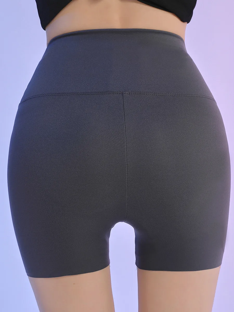 One More Women's Spor orts High-Waisted Slimming Base Layer Pants Fitn Tee-Quarter Length Casual Nylon Spandex Blend